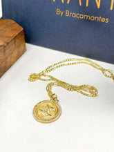 CADENA FÍGARO CART 3x1 CON DIJE CENTENARIO ESCALA - 60 CM - ORO 10K