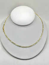 CADENA FÍGARO CÁRT - 3 MM x 50 CM - ORO 10K