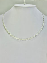 COLLAR GARGANTILLA - TRENZA 3 HILOS - PLATA .925