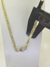 CADENA FIGARO CART 3x1 - 60 cm x 5 mm - ORO 10K