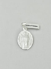 CADENA CON MEDALLA VIRGEN NUESTRA SEÑORA DEL ROSARIO - PLATA .925