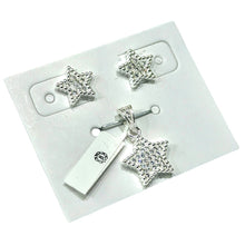 SET / JUEGO ESTRELLAS - PLATA .925