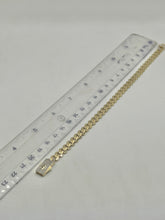 PULSO BARBADO EDGE - Broche piedra - 21 cm x 6.5 mm - ORO 10K