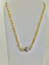 CADENA FIGARO CART 3x1 - 60 cm x 5 mm - ORO 10K