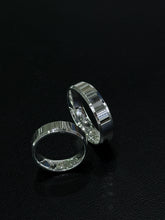 ARGOLLA LISA 5 MM - FILO ESPEJO DIAGONAL - PLATA .925