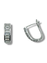 ARRACADA CANAL BAGUETTES - PLATA .925