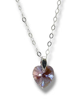 COLLAR GARGANTILLA CON DIJE CORAZON SWK - PLATA .925