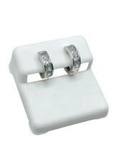 ARRACADA HUGGI CANAL ZIRCONIA MINI - PLATA .925