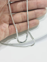 CADENA COLA DE RATA CUADRADA - 2 mm - PLATA .925