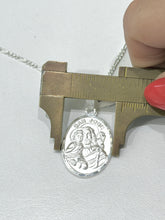 CADENA CON MEDALLA SAN JOSE - PLATA .925