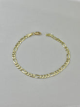 PULSO CART FIGARO 3x1 - 21.5 cm x 4 mm - ORO 10K