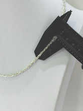 COLLAR GARGANTILLA - TRENZA TEJIDO TUBULAR - PLATA .925