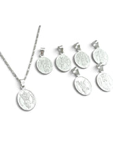 CADENA CON MEDALLA 7 ARCÁNGELES - PLATA .925