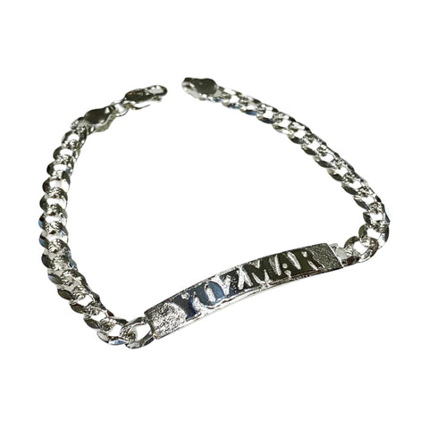 LETRAS RESALTADAS DE PLATA - EN ESCLAVA DE PLATA