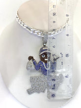 DIJE NEGRO BOSS AMULETO ABUNDANCIA - PLATA .925