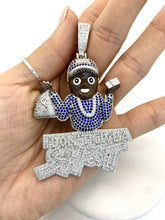 DIJE NEGRO BOSS AMULETO ABUNDANCIA - PLATA .925