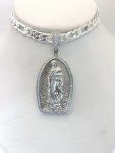 DIJE VIRGEN GUADALUPE PLACA GRANDE IT - PLATA .925