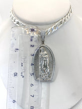 DIJE VIRGEN GUADALUPE PLACA GRANDE IT - PLATA .925