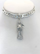 DIJE SANTA MUERTE ITAL - CHICO (3.5 cm a 4.5 cm) - PLATA .925