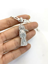 DIJE SANTA MUERTE ITAL - CHICO (3.5 cm a 4.5 cm) - PLATA .925