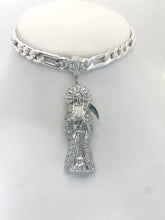 DIJE SANTA MUERTE MEDIANA ITAL (4.5 cm a 5.5 cm) - PLATA .925