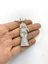 DIJE SANTA MUERTE MEDIANA ITAL (4.5 cm a 5.5 cm) - PLATA .925