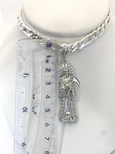 DIJE SANTA MUERTE MEDIANA ITAL (4.5 cm a 5.5 cm) - PLATA .925