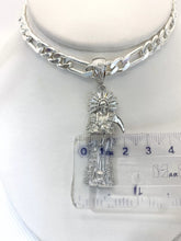 DIJE SANTA MUERTE MEDIANA ITAL (4.5 cm a 5.5 cm) - PLATA .925