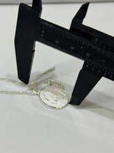 CADENA CON MEDALLA ARCANGEL MIGUEL - MATE - PLATA .925