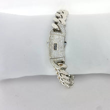 PULSO MÓNACO CH - BARBADO CUBANO ITALY - 10 mm - PLATA .925