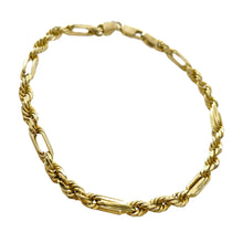 PULSO TORSAL FIGARO ORO - 21 cm x 4.5 mm - ORO 10K