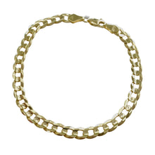 PULSO BARBADO 6 mm - 21 cm - ORO 10K