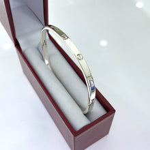 ARO CUADRADO TIPO LOVE DE CART - PLATA .925