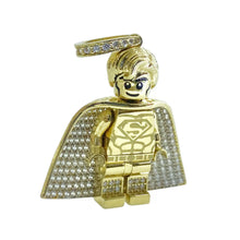 DIJE PERSONAJE SÚPER MANN - ORO 10K