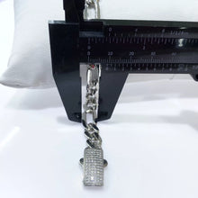 PULSO FIGARO CART CON CIRCONIA EN BROCHE ITALY - PLATA .925