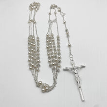 LAZO PLATEADO - PERLA CON CHISPA