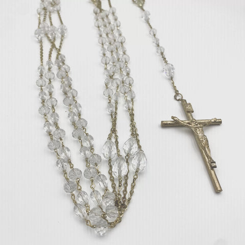 LAZO DORADO - CRISTAL DONA CHICA Y GOTAS