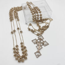 LAZO DORADO - CRISTAL DONA GOLDEN CON CASQUILLA