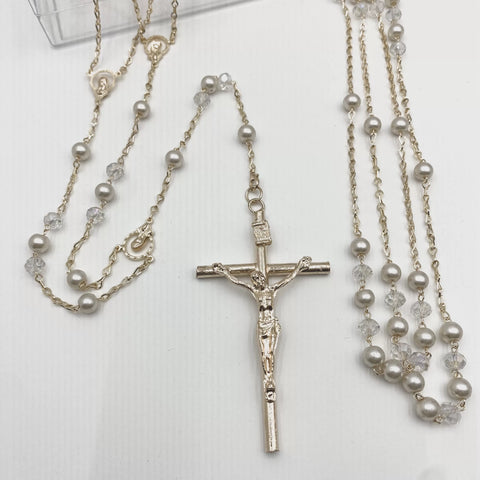 LAZO DORADO - PERLA CON CRISTAL DONA