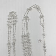 LAZO PLATEADO - CRISTAL DONA CON BOLA ARENADA