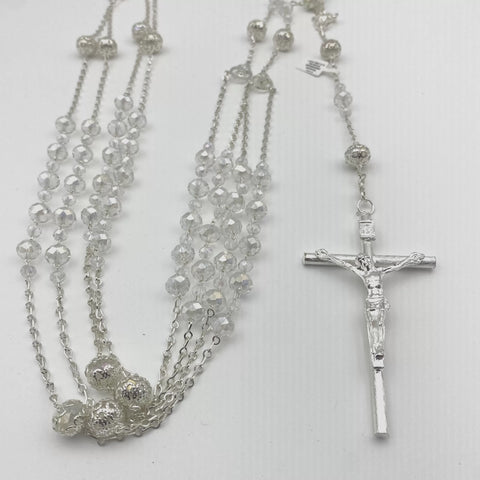 LAZO PLATEADO - CRISTAL DONA CHICO Y MEDIANO BASICO