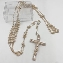 LAZO DORADO - CRISTAL DONA CON BOLA ARENADA