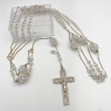 LAZO DORADO - CRISTAL CON PUÑOS TIPO RAMO