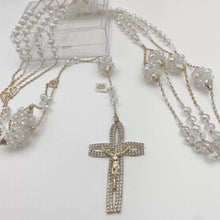 LAZO DORADO - CRISTAL CON PUÑOS TIPO RAMO