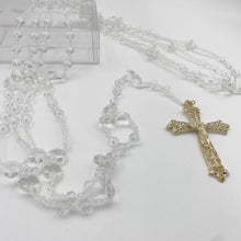 LAZO DORADO - CRISTAL DONA CON SEPARACION OCTAGONAL DOBLE