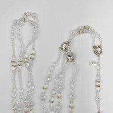 LAZO DORADO - CRISTAL CON PIEDRA ELEGANTE EN CRUCERO - SIN IMAGEN RELIGIOSA