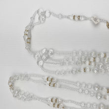 LAZO DORADO - CRISTAL ROCA CON SEPARADOR - SIN IMAGEN RELIGIOSA