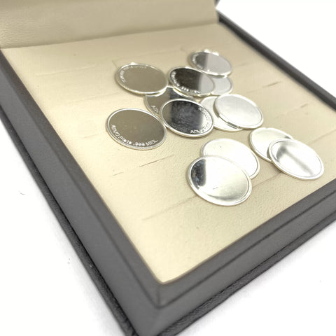 ESTUCHE 1 - ARRAS CH + CAJA - PLATA .925 - LISAS