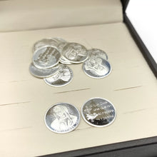 ESTUCHE 2 - ARRAS CH + COFRE + CAJA - PLATA .925 - VIRGEN GPE MEDIO CUERPO