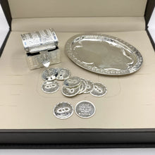 ESTUCHE 3 - ARRAS CH + COFRE + CHAROLA + CAJA - PLATA .925